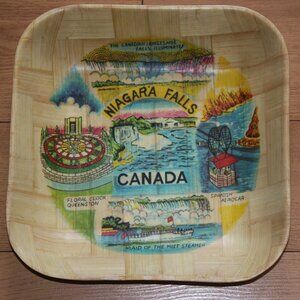 Niagara Falls Canada Bamboo Bowl